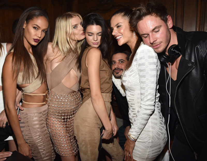 超模Joan Smalls, Lily Donaldson, Kendall Jenner, Mohamed Sultan, Alessandra Ambrosio